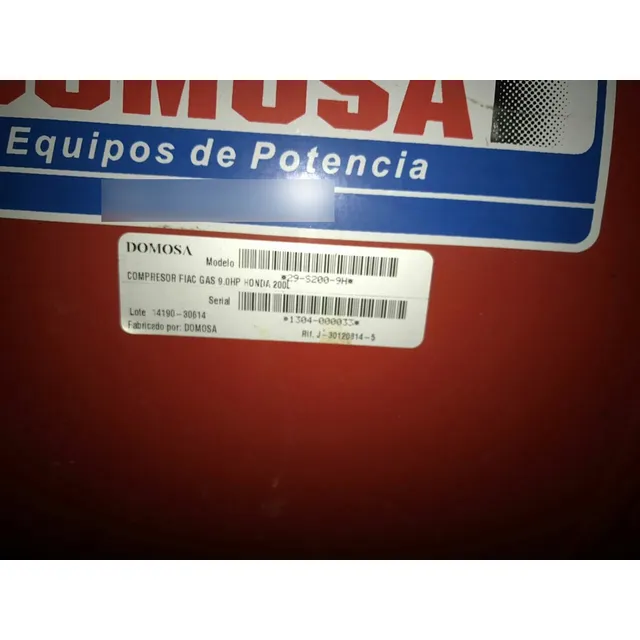 Compresor 200 Lts Gasolina Nuevo