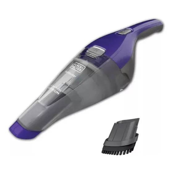 Aspiradora De Mano Black + Decker 7,2v Litio Seco + Cepillo