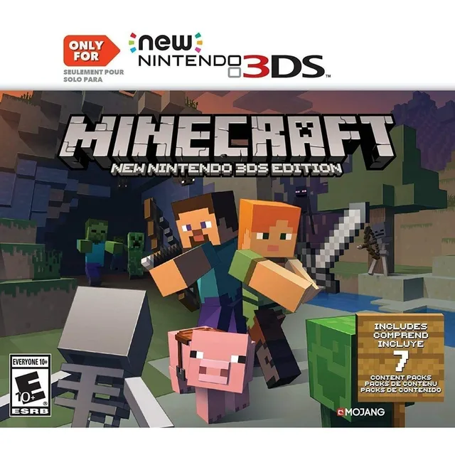 Minecraft New Nintendo 3ds - Edición Estándar Físico
