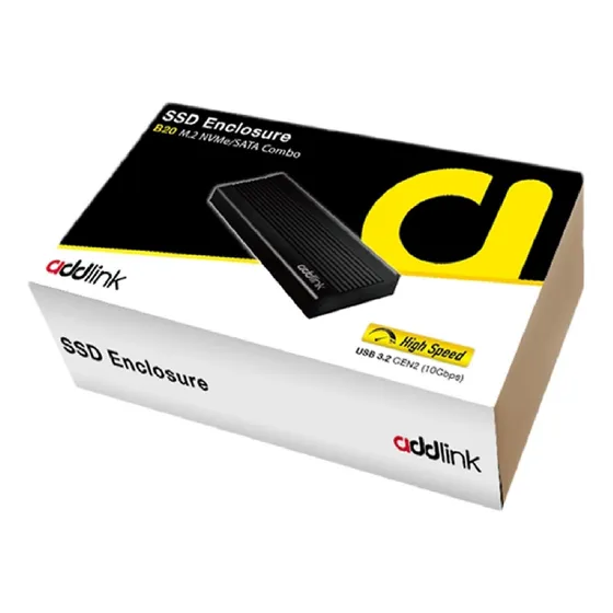  Case Enclosure Addlink B20 Disco Ssd M.2 Nvme/sata A Usb 