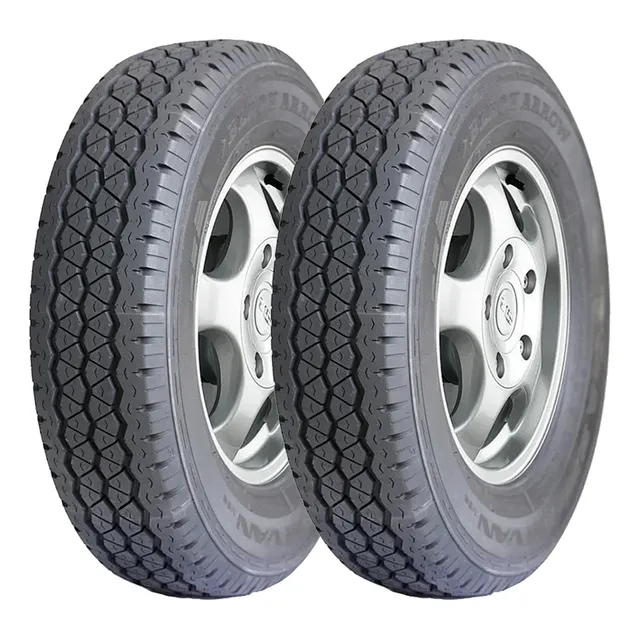 2 Llantas 195r15lt 8pr Blackarrow Super Bow Van V62 104r Msi