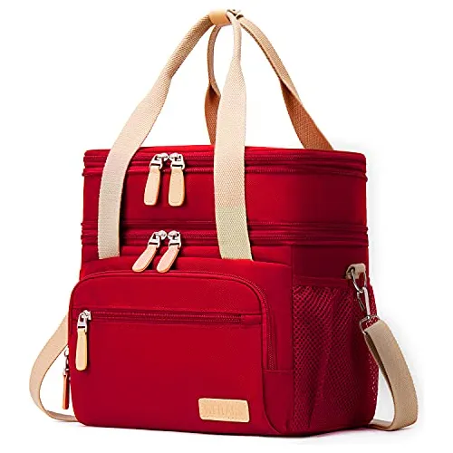 Weitars Bolsa De Almuerzo Para Mujeres Hombre-dual Csrjv