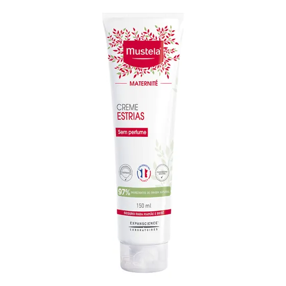 Mustela Creme Prevenção de Estrias Sem Perfume Maternité 150ml