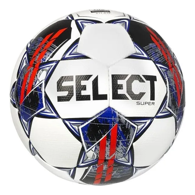 Balon Futbol Blanco Azul Rojo Talla 1
