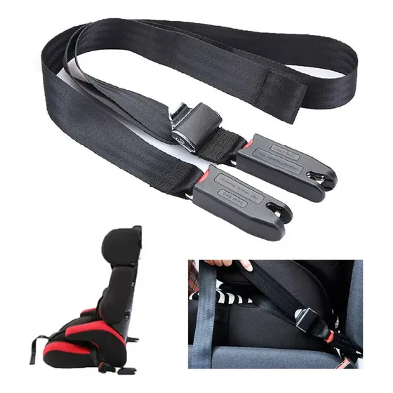 Dm-qpb Correa Con Clip Para Silla De Coche Isofix Para