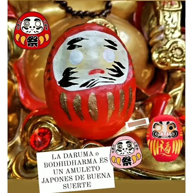 Daruma Amuleto Japonés 