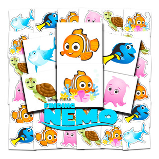 Tatuajes Temporales Disney Buscando A Nemo Buscando A Dory X Tatuajes Temporales Disney Buscando A Nemo Buscando A Dory X