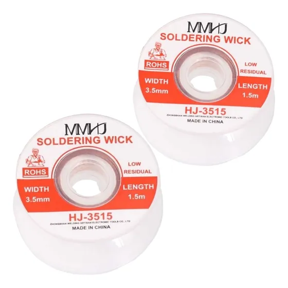 Malla Para Desoldar Removedor Reballing 3.5mm 1.5metro