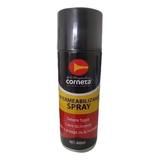 Tapagoteras En Aerosol 400ml Color Negro