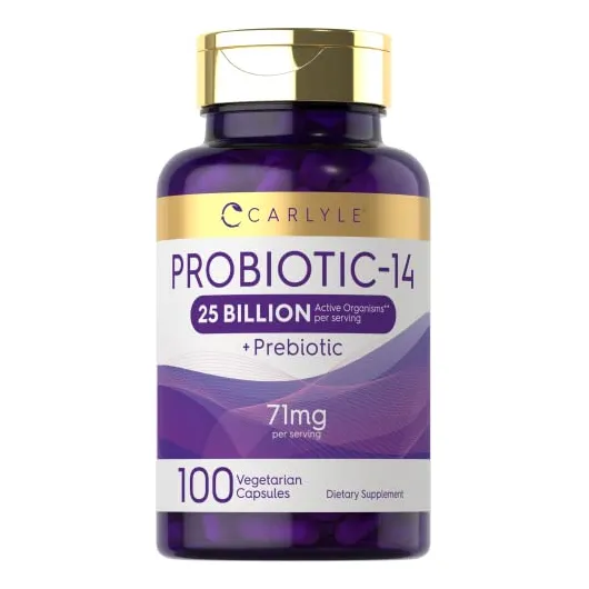 Suplemento Probiótico Carlyle Probiotic-14 25 Mil Millones D