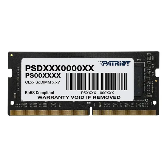 Memoria RAM DDR4 16GB 3200MHZ PATRIOT SIGNATURE 1x16GB Laptop PSD416G32002S