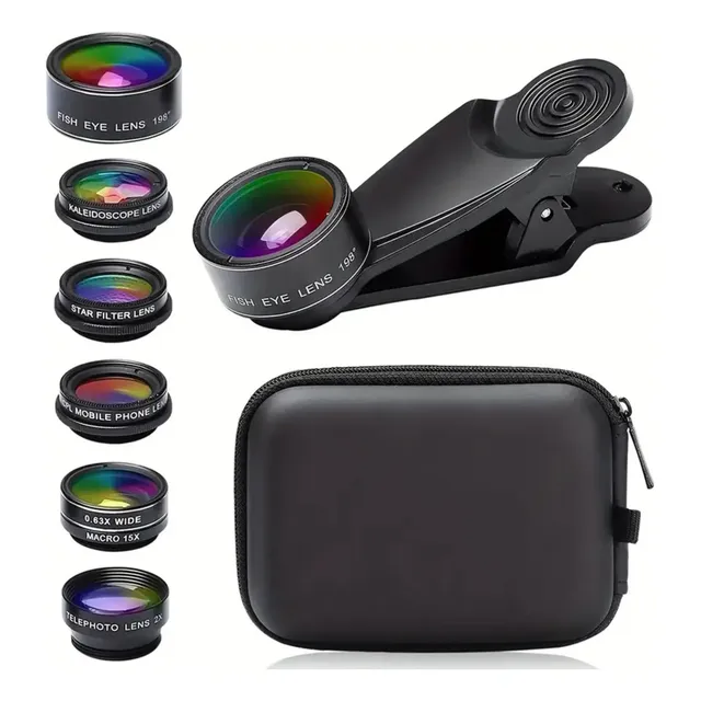 Set Premium Lentes Para Cámara De Celular Efectos Lente Foto