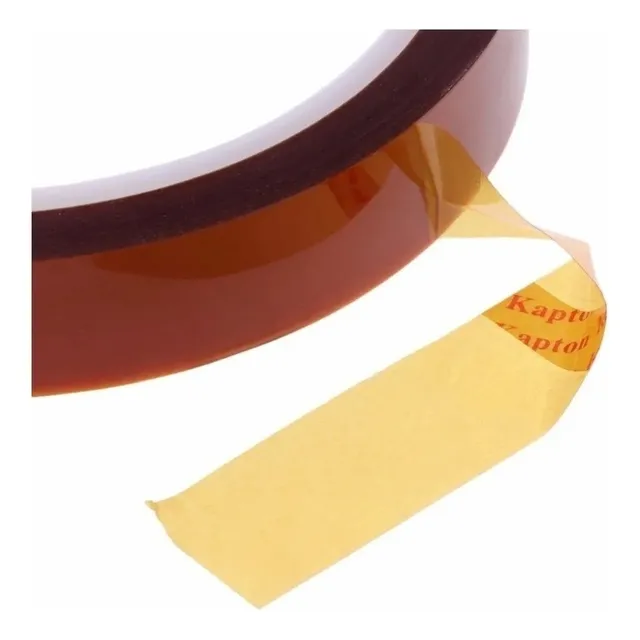 Cinta D Kapton Radox 110-510 Reballing Aislante Termica 12mm Color Amarillo