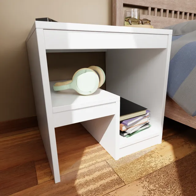 Velador Minimalista Mdf 50cm Genérica