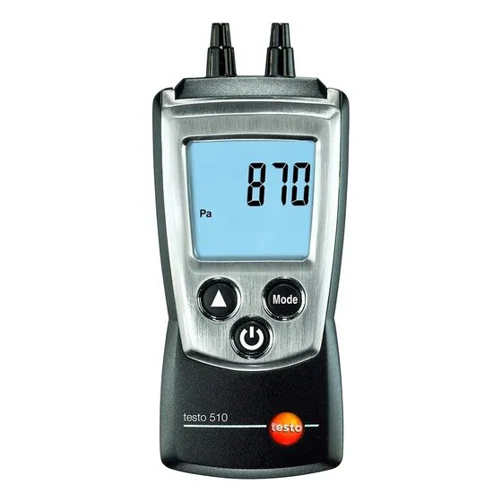 Manómetro Digital Testo 510 I Presostato Diferenc...