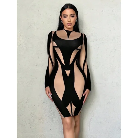 Shein Vestido Dama Mujer Talla M Elegante