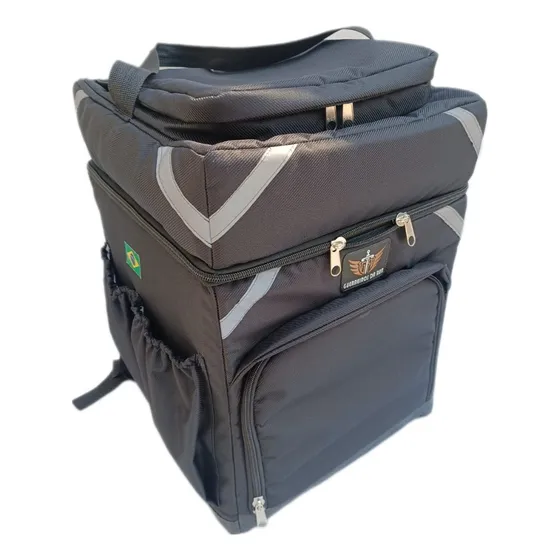 Bag Mochila 2 Andar Guerreiros Da Rua ,ótimo Para Transporte
