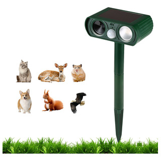 Jardín De Animales Solar Ahuyentador Ultrasónico Para Gatos Jardín De Animales Solar Ahuyentador Ultrasónico Para Gatos