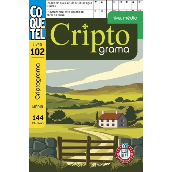 Criptograma - Nivel Medio - Livro 102 - Coquetel