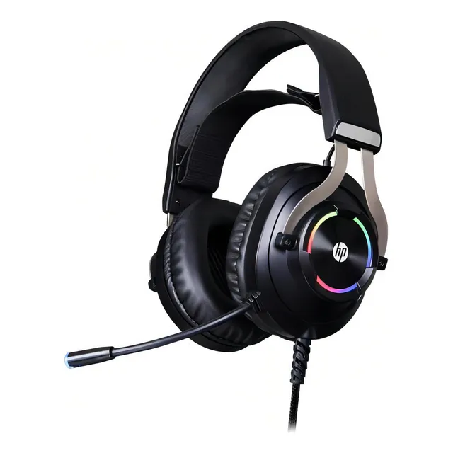 Headset Gamer 7.1 Rgb Usb H360gs Preto Hp