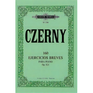 160 Ejercicios Breves Op.821: Para Piano Op. 821, De Czerny, Carl., Vol. 1. Editorial Editorial De Música Boileau, S.l., Tapa Blanda En Español 160 Ejercicios Breves Op.821: Para Piano Op. 821, De Czerny, Carl., Vol. 1. Editorial Editorial De Música Boileau, S.l., Tapa Blanda En Español
