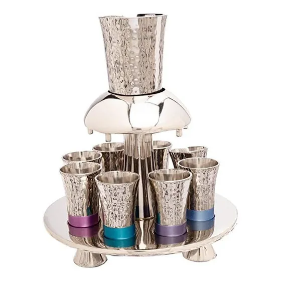 Copa Kidush Judaica Yair Emanuel Martillado