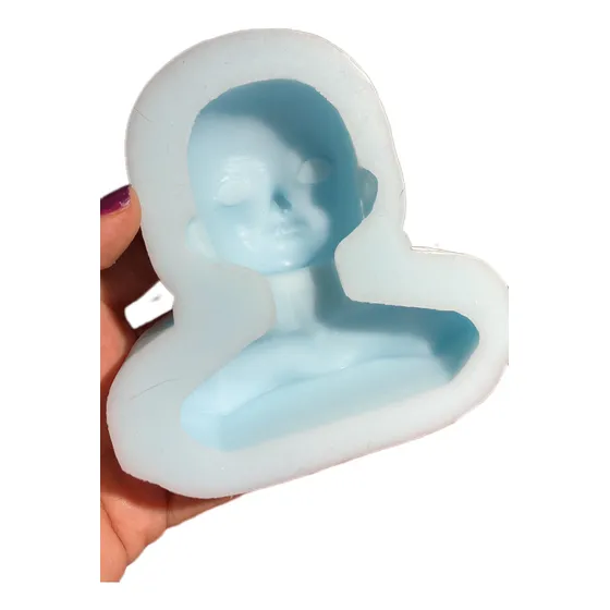 Busto Universal, Tamaño 8,5 Ctms Ya Seco Para Porcelanicrón