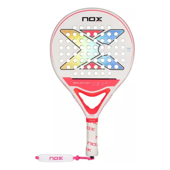Paleta De Padel Nox Equation Lady Light Advanced 2024 Color Blanco