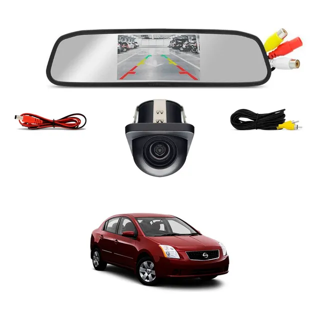 Kit Camera Retrovisor Nissan Sentra 2007 2008 2009