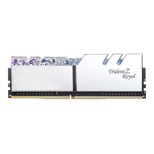 Memoria RAM Trident Z Royal gamer color plateado  16GB 2 G.Skill F4-3200C16D-16GTR