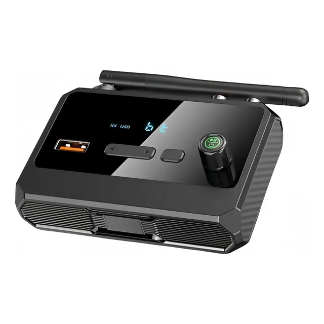 Receptor Audio Antena C36 Bluetooth 5.3 Rca Óptico Auxiliar