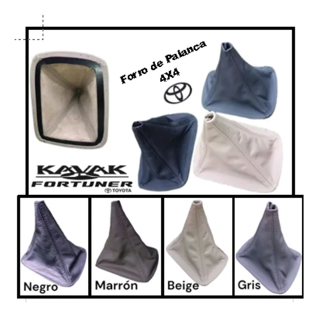 Forro De Palanca 4x4 Para Toyota Fortuner Y Hilux Kavak 