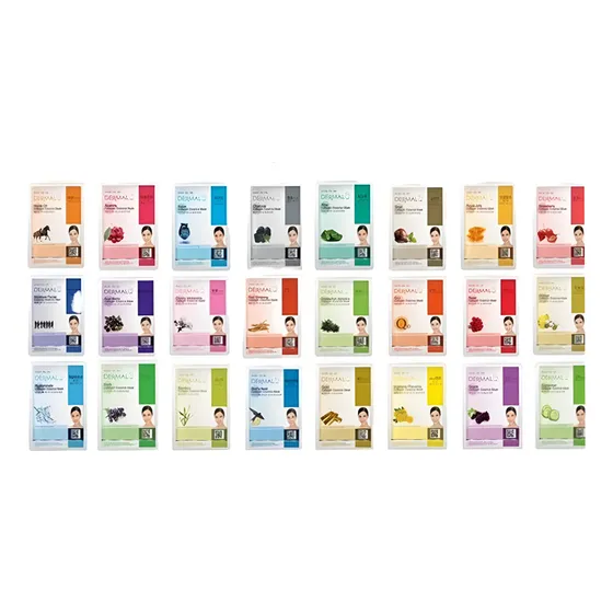 Mascarillas Coreana Dermal 24 Piezas Mixtas