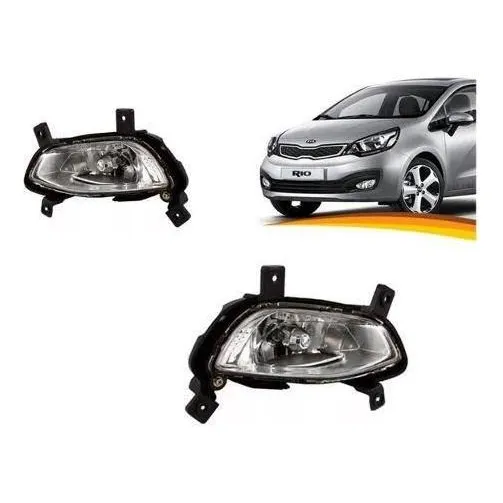 Neblineros Kia Rio 2012 Al 2015 Nuevo Original