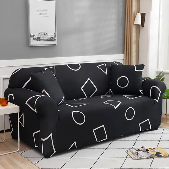 Funda Forro Protector Para Sofá Sala Sillón 3 Puestos