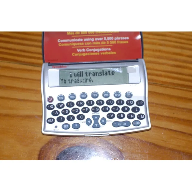 Traductor De Idioma Franklin T-120 (espanol - Ingles)