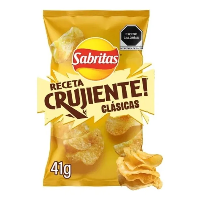 Botana 10 Pzas Papas Fritas Sabritas Receta Crujiente Sal 41