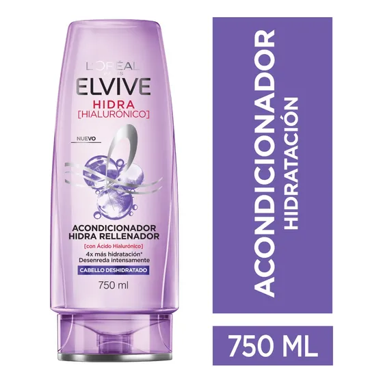 Acondicionador Hidra Hialurónico Elvive L'oréal Paris 750 Ml