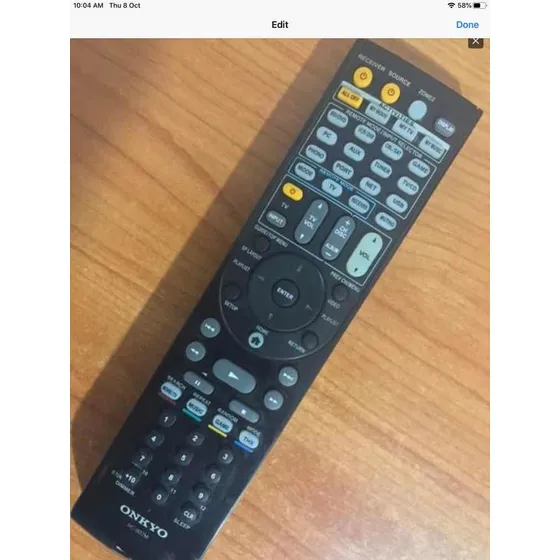 Control Remoto Onkyo
