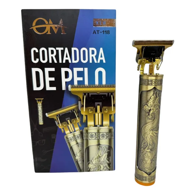 Cortapelo Om Trimmer Metal Premium Barba Pelo Diseño