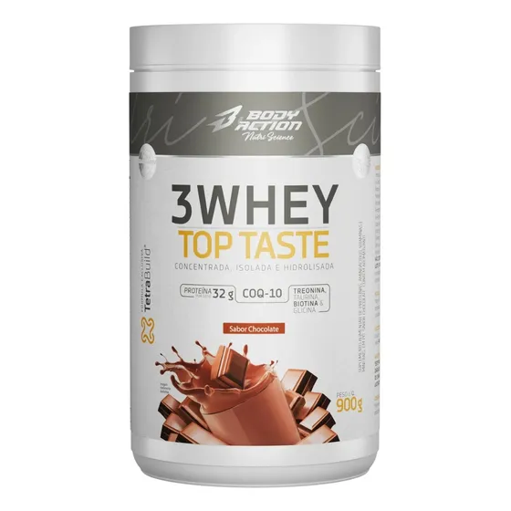 Whey 3w Top Taste 900g (concentrado-iso-hidro) - Bodyaction