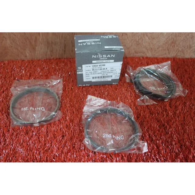 Juego De Anillos Standar Para Nissan Patrol Y61 Motor Tb48de