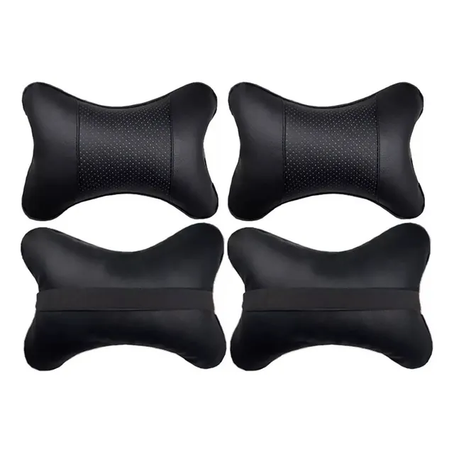 Kit 4 Cojín Protección Cuello Resp Asiento Coche