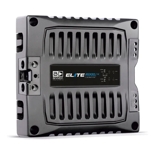 Modulo Amplificador Banda Elite 2000.4 2000w 1 Ohm 4 Canais