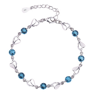 Pulseras Brazaletes Para Mujeres Corazón Regalos Plata 925 Pulseras Brazaletes Para Mujeres Corazón Regalos Plata 925
