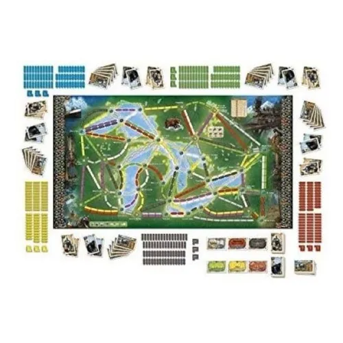 Juego De Mesa Asmodee Aventureros Al Tren La Vuelta Al Mundo