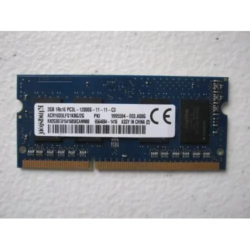 Memória RAM 2GB 1 Kingston ACR16D3LFS1KBG/2G