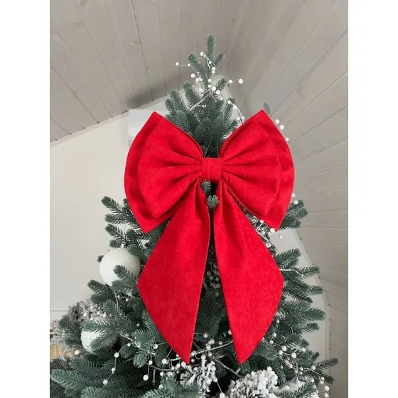 Lazo Coquette Gigante Para Arbol De Navidad