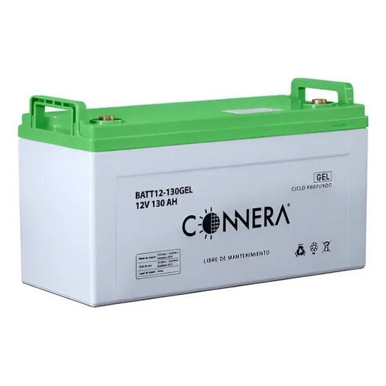Batería Solar Gel Connera 12v 130ah Ciclo Profundo Ip65 T4