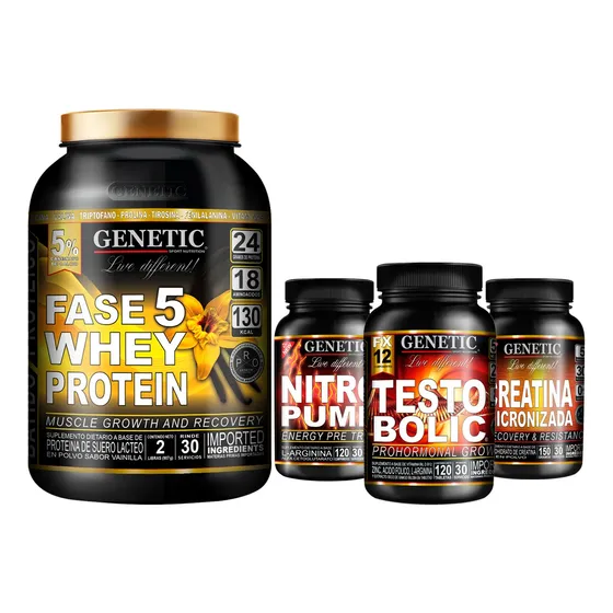 Anabol 4 Crecimiento Muscular Vigor Libido Testoste Genetic